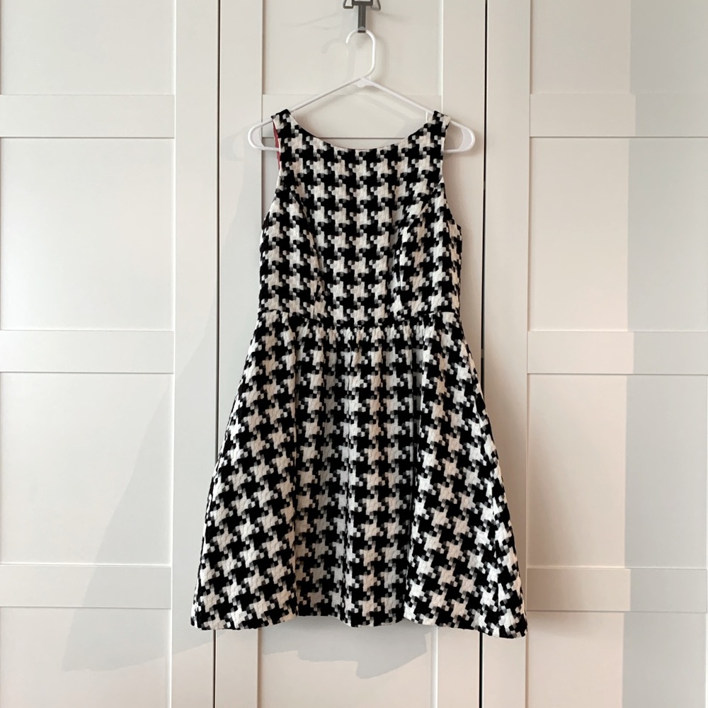 Houndstooth Party Dress
